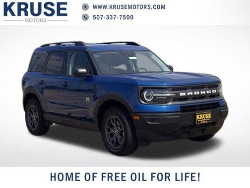 Atlas Blue Metallic 2024 Ford Bronco Sport Big Bend