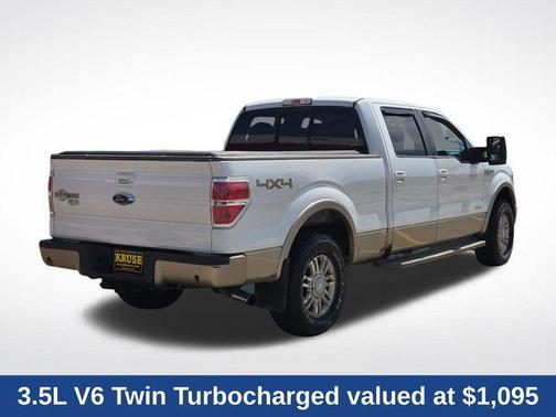 White Platinum Clearcoat Metallic 2013 Ford F-150 King Ranch