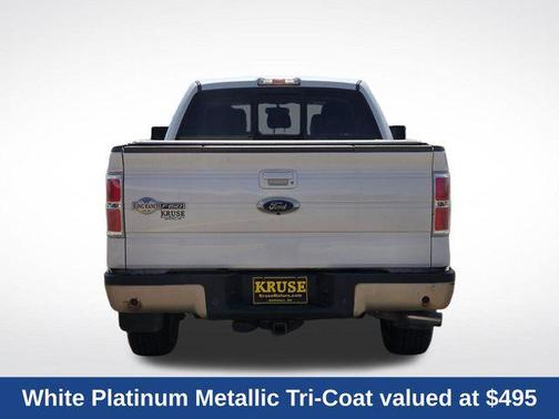 White Platinum Clearcoat Metallic 2013 Ford F-150 King Ranch