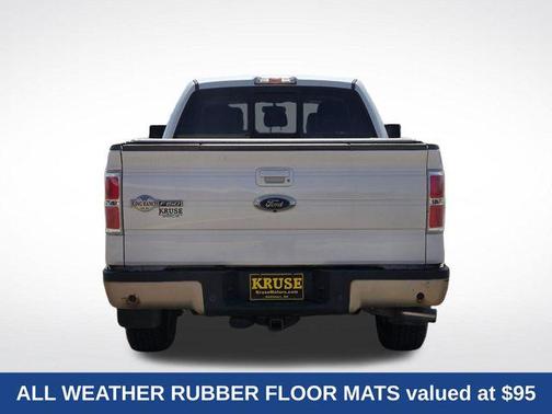White Platinum Clearcoat Metallic 2013 Ford F-150 King Ranch