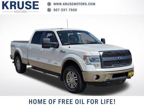 White Platinum Clearcoat Metallic 2013 Ford F-150 King Ranch