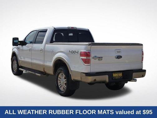 White Platinum Clearcoat Metallic 2013 Ford F-150 King Ranch