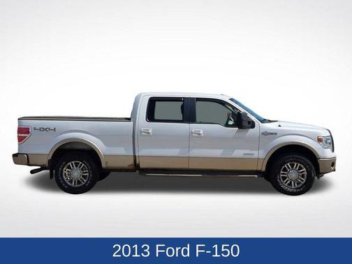White Platinum Clearcoat Metallic 2013 Ford F-150 King Ranch