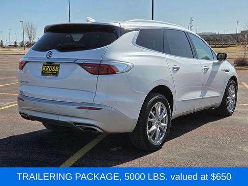 White Frost Tricoat 2023 Buick Enclave Premium AWD