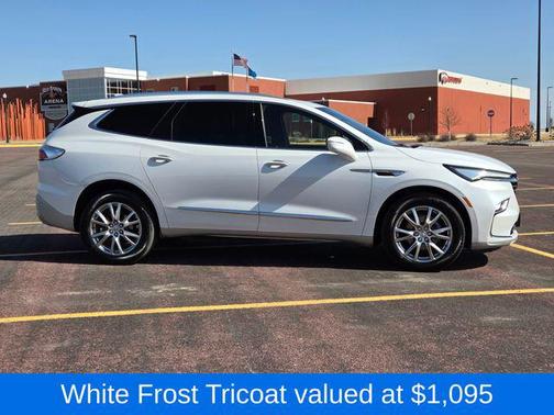 White Frost Tricoat 2023 Buick Enclave Premium AWD
