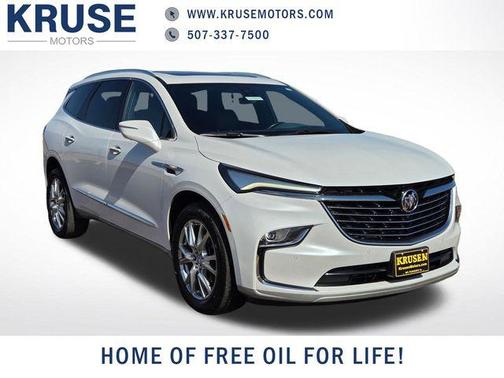 White Frost Tricoat 2023 Buick Enclave Premium AWD