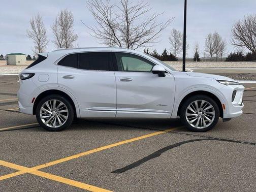 Iridescent White Tricoat 2026 Buick Envision Avenir AWD