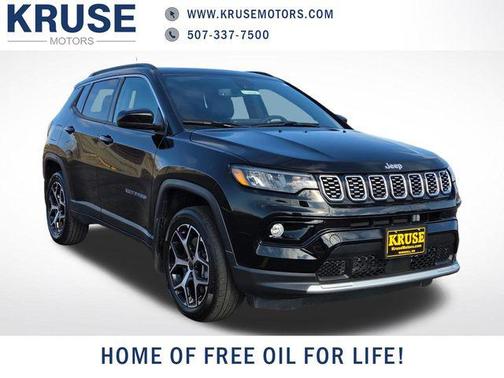 Diamond Black Crystal Pearlcoat 2025 Jeep Compass Limited