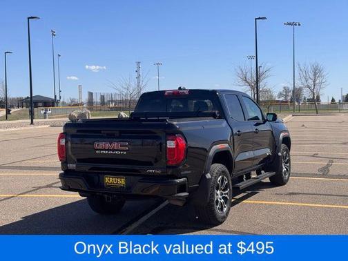 Onyx Black 2023 GMC Canyon AT4