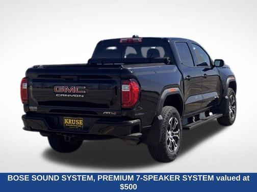 Onyx Black 2023 GMC Canyon AT4