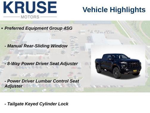 Onyx Black 2023 GMC Canyon AT4