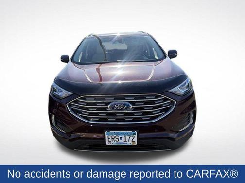 Burgundy Velvet Metallic Tinted Clearcoat 2020 Ford Edge Titanium