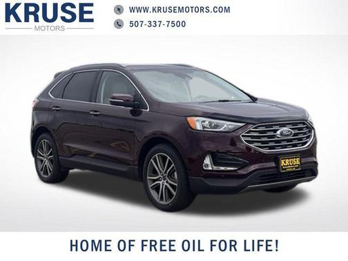 Burgundy Velvet Metallic Tinted Clearcoat 2020 Ford Edge Titanium