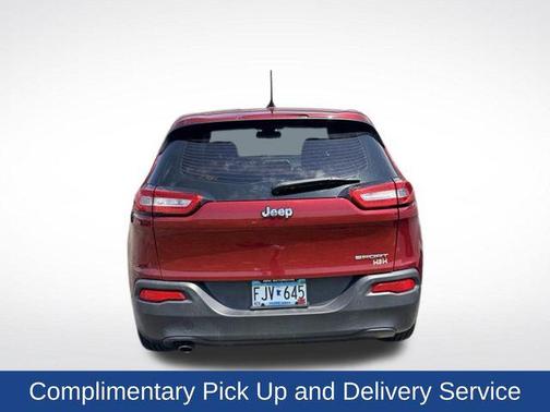 Deep Cherry Red Crystal Pearlcoat 2016 Jeep Cherokee Sport