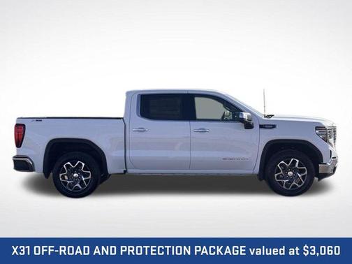 Summit White 2026 GMC Sierra 1500 SLT