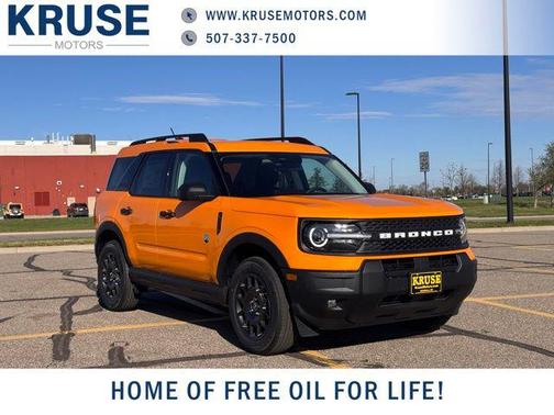 Orange Fury Metallic Tri-Coat 2026 Ford Bronco Sport Big Bend