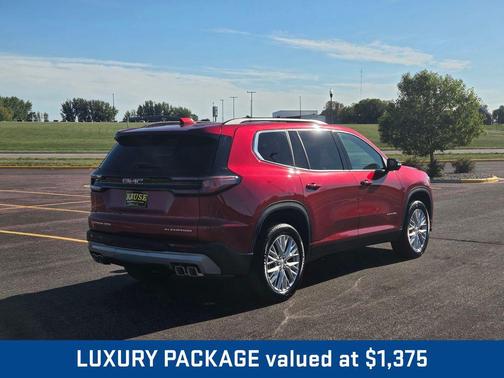 Volcanic Red Tintcoat 2027 GMC Acadia AWD Elevation
