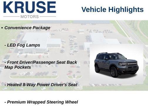 Azure Gray Metallic 2025 Ford Bronco Sport Big Bend