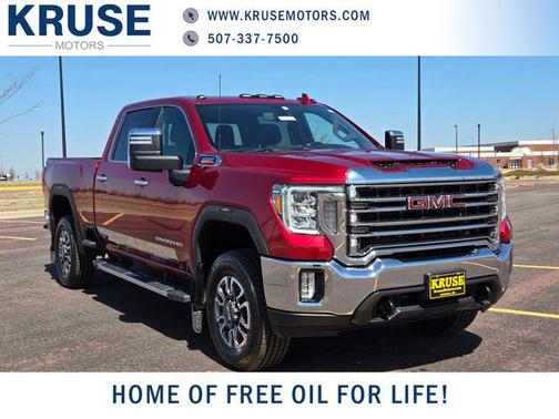 Cayenne Red Tintcoat 2021 GMC Sierra 3500 SLT