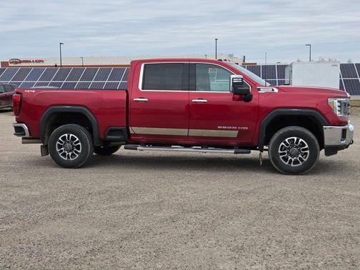 Cayenne Red Tintcoat 2021 GMC Sierra 3500 SLT