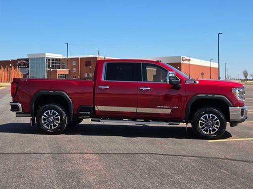 Cayenne Red Tintcoat 2021 GMC Sierra 3500 SLT