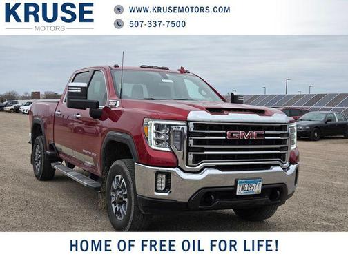 Cayenne Red Tintcoat 2021 GMC Sierra 3500 SLT