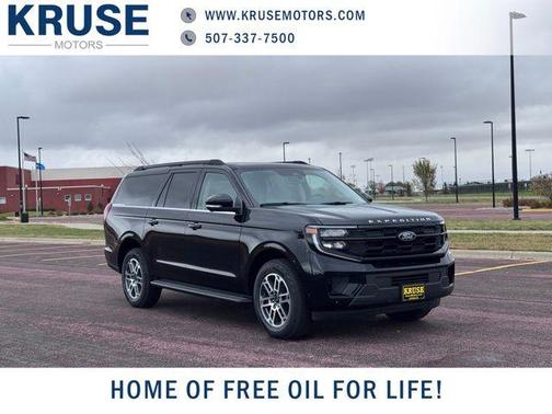 Agate Black Metallic 2025 Ford Expedition Max Active 4x4