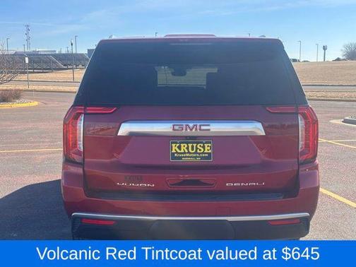 Volcanic Red Tintcoat 2024 GMC Yukon XL Denali
