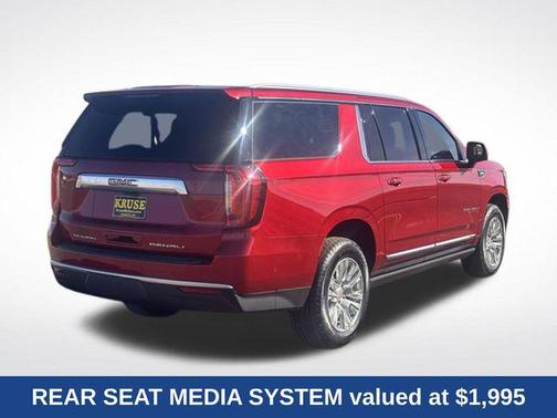 Volcanic Red Tintcoat 2024 GMC Yukon XL Denali