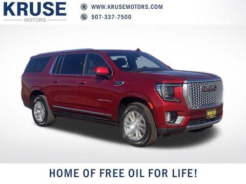 Volcanic Red Tintcoat 2024 GMC Yukon XL Denali