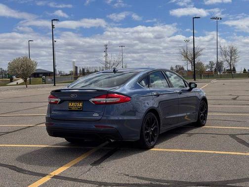 Blue Metallic 2019 Ford Fusion SE