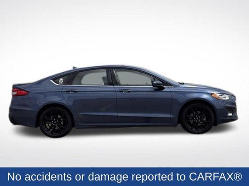 Blue Metallic 2019 Ford Fusion SE