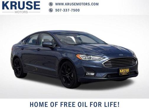Blue Metallic 2019 Ford Fusion SE