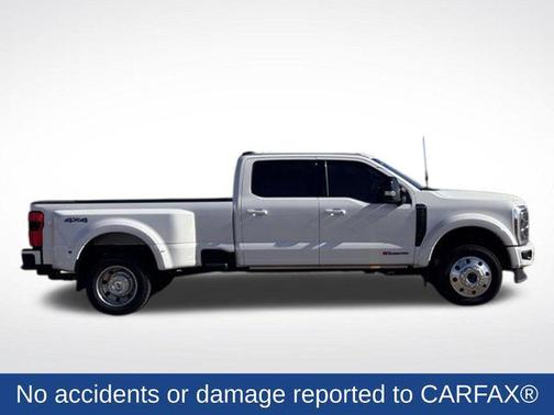 Star White Metallic Tri-Coat 2026 Ford F-450 Platinum
