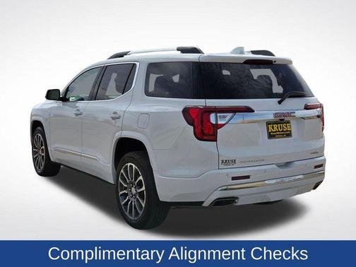 Summit White 2023 GMC Acadia Denali