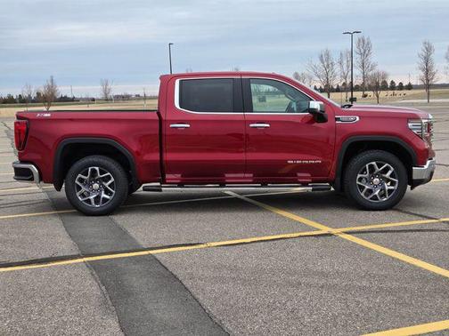 Volcanic Red Tintcoat 2026 GMC Sierra 1500 SLT