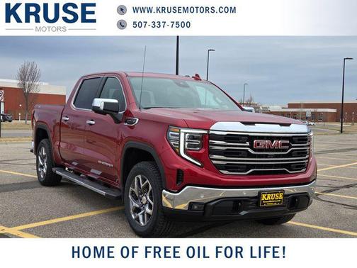 Volcanic Red Tintcoat 2026 GMC Sierra 1500 SLT