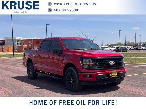 Rapid Red Metallic Tinted Clearcoat 2024 Ford F-150 XLT