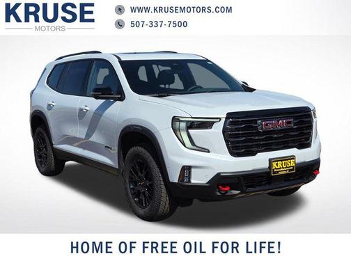 Glacier White Tricoat 2026 GMC Acadia AT4 AWD