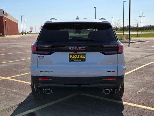 Glacier White Tricoat 2026 GMC Acadia AT4 AWD