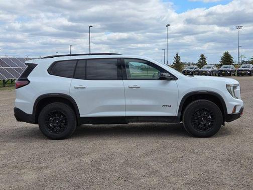 Glacier White Tricoat 2026 GMC Acadia AT4 AWD