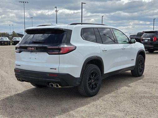 Glacier White Tricoat 2026 GMC Acadia AT4 AWD