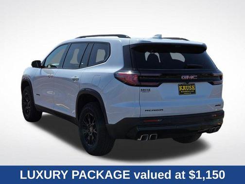 Glacier White Tricoat 2026 GMC Acadia AT4 AWD