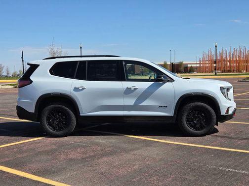 Glacier White Tricoat 2026 GMC Acadia AT4 AWD
