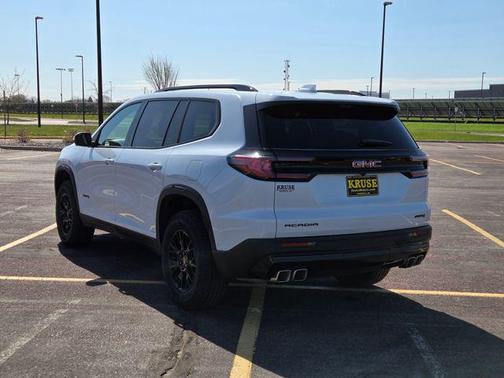 Glacier White Tricoat 2026 GMC Acadia AT4 AWD
