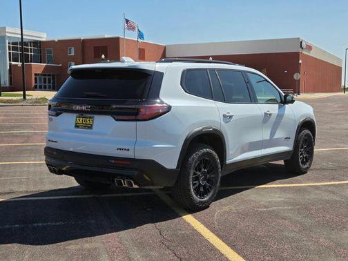 Glacier White Tricoat 2026 GMC Acadia AT4 AWD