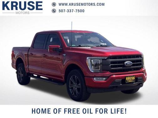 Red 2023 Ford F-150 Lariat