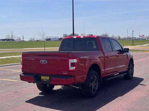 Red 2023 Ford F-150 Lariat