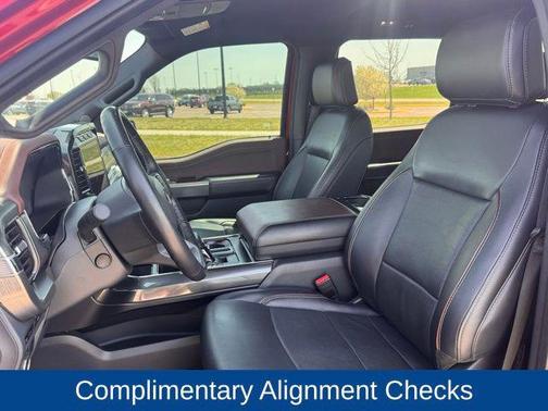 Red 2023 Ford F-150 Lariat