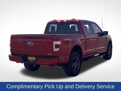 Red 2023 Ford F-150 Lariat